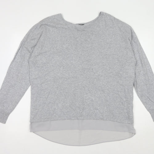 Marks & Spencer Women's Grey Pullover Size 20