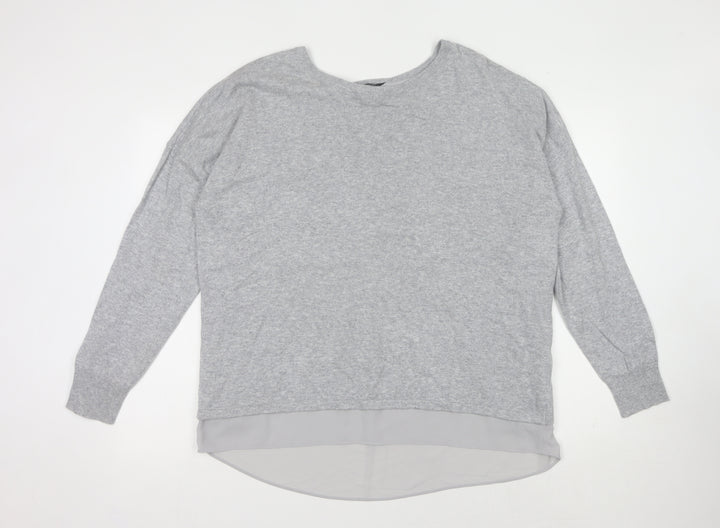 Marks & Spencer Women's Grey Pullover Size 20