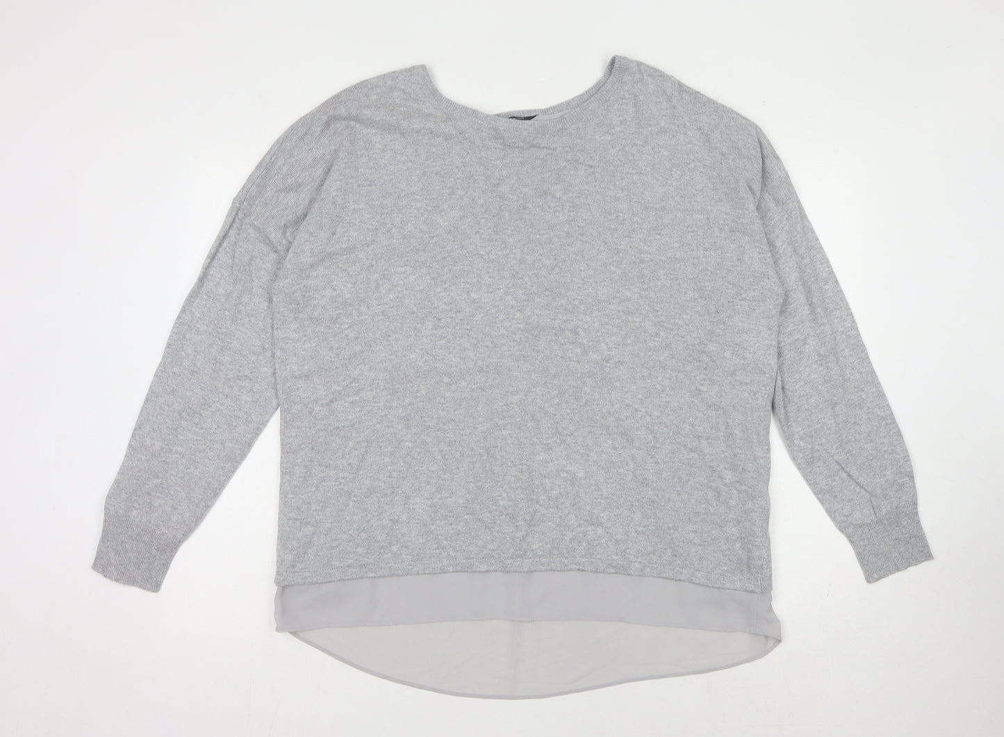 Marks & Spencer Women's Grey Pullover Size 20