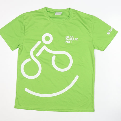 DEE Sportswear Men's Green T-Shirt, Size S
