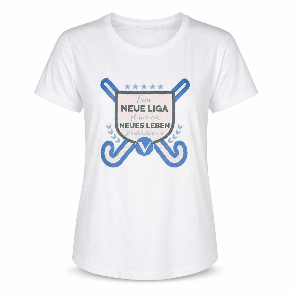 Front view of Just Cool unisex white t-shirt m for activewear
