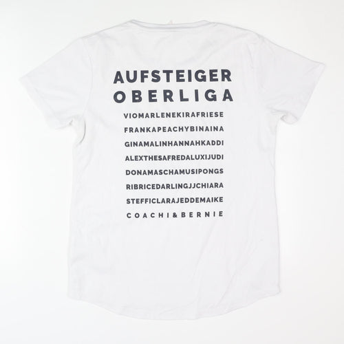 Just Cool Unisex White T-Shirt M for Activewear