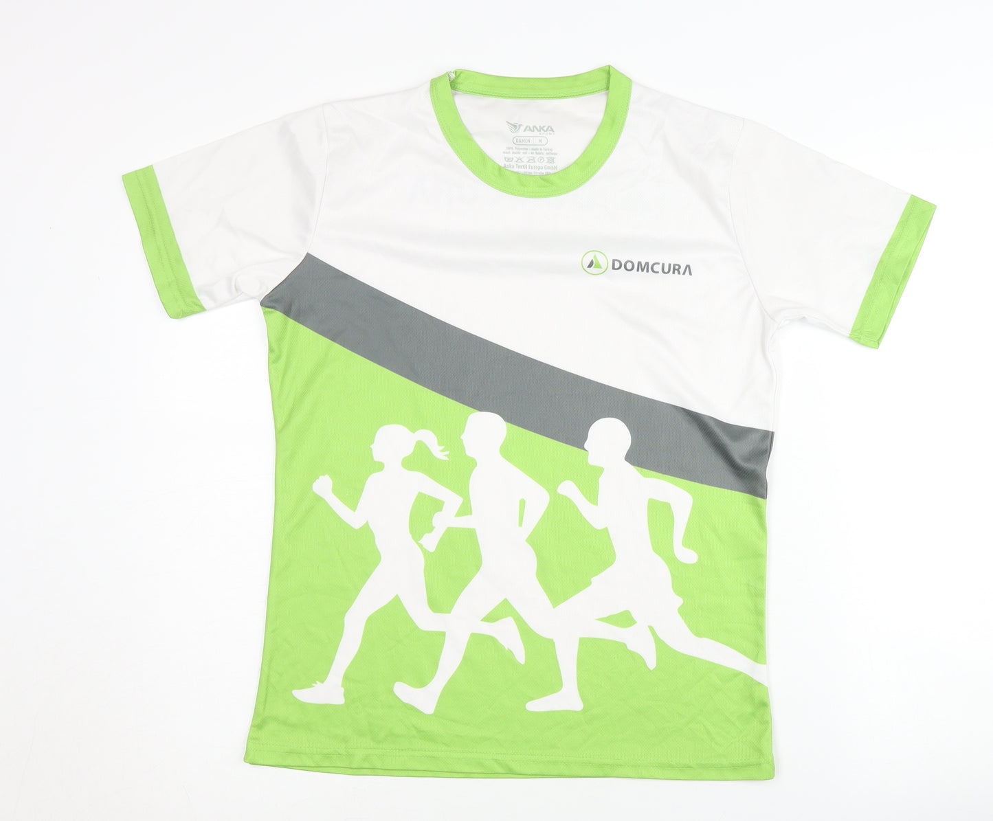 Anka Sport T-Shirt, Men's M, White Graphic Activewear