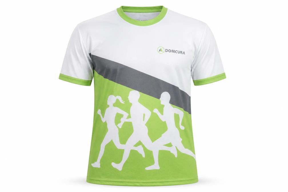 Anka Sport T-Shirt, Men's M, White Graphic Activewear