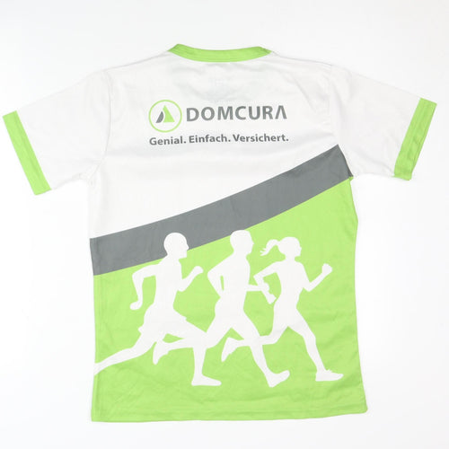 Anka Sport T-Shirt, Men's M, White Graphic Activewear