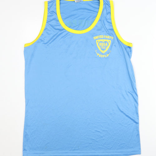 MEGA Park Men's XL Blue Tank Top