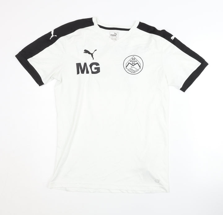 Puma Men's White Football Jersey M