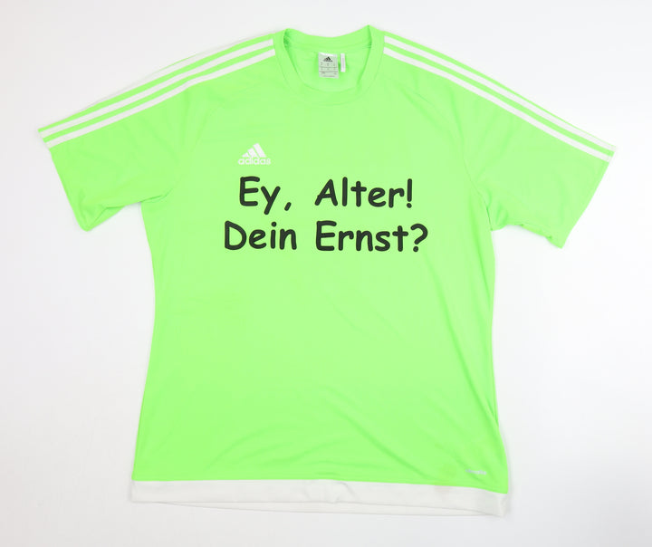 Adidas Men's Green XL Graphic Print T-Shirt