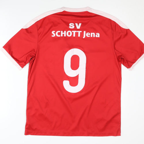 JAKO Men's Red Football Jersey T-Shirt, Size S