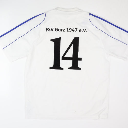 Adidas Men's White Football Jersey Size L