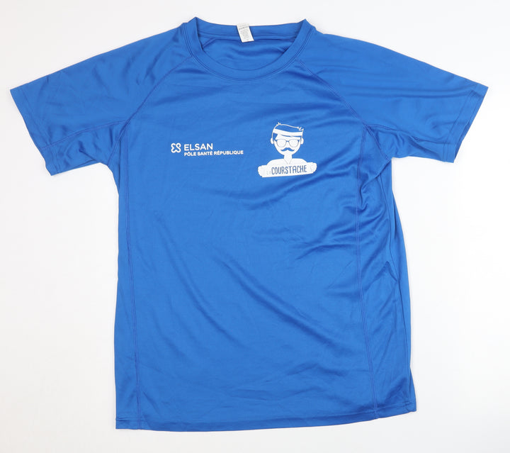 Roly Unisex Blue L T-Shirt, Quick Dry, Running & Jogging