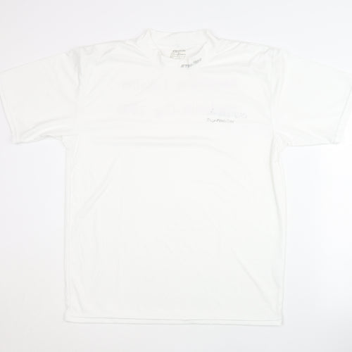 Erima Men's White Running T-Shirt L, Sportswear