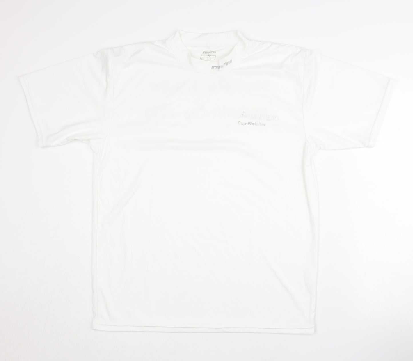 Erima Men's White Running T-Shirt L, Sportswear
