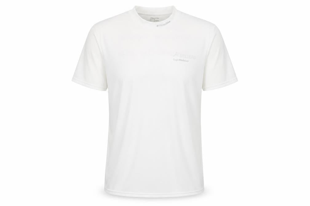 Erima Men's White Running T-Shirt L, Sportswear