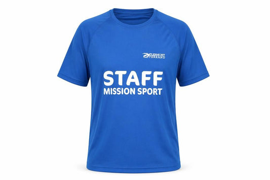 Front view of Proact Blue unisex adults m t-shirt