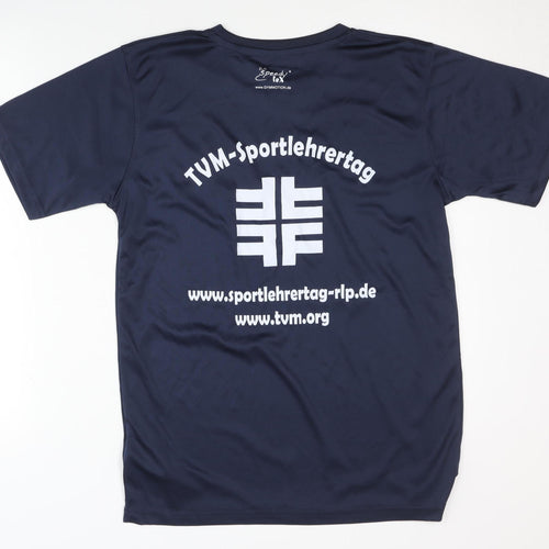 James & Nicholson Men's Blue T-Shirt, S, Gym & Training