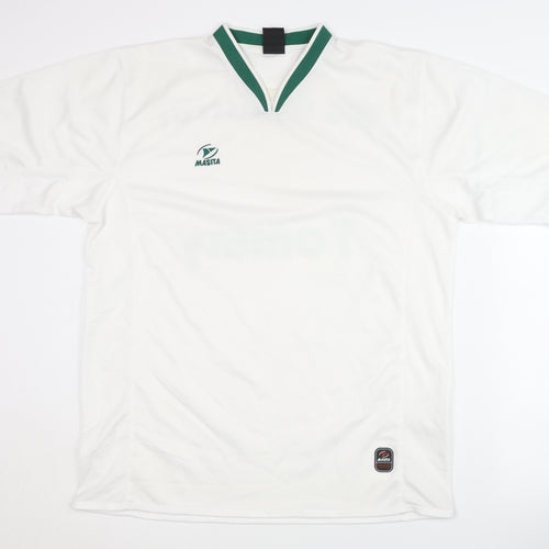 Masita Men's XL White Football Jersey