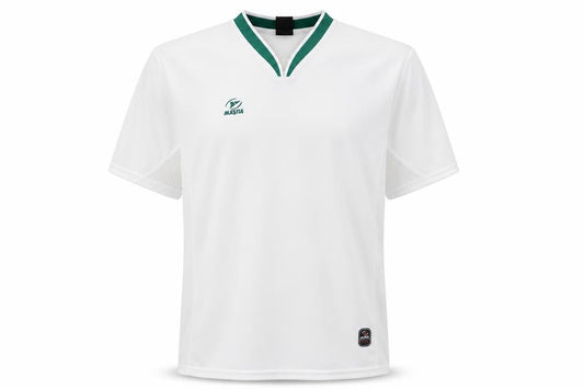 Front view of Masita Men's XL White Football Jersey