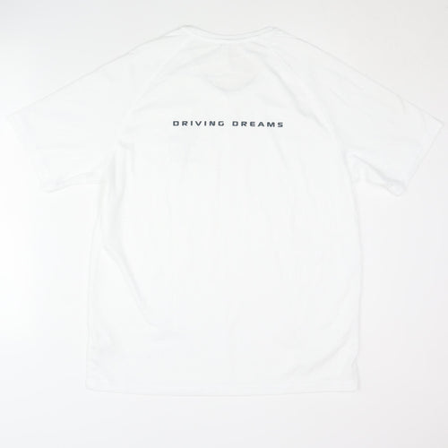 PROACT Men's White L Jersey T-Shirt Activewear