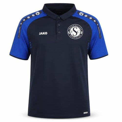 Jako Men's Blue Polo L Football Jersey