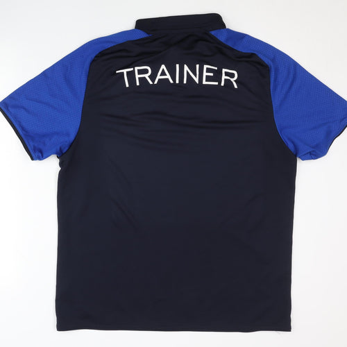 Jako Men's Blue Polo L Football Jersey