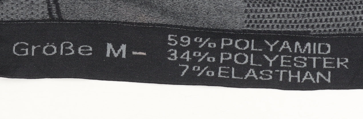 Women's Black Activewear T-Shirt, Size M