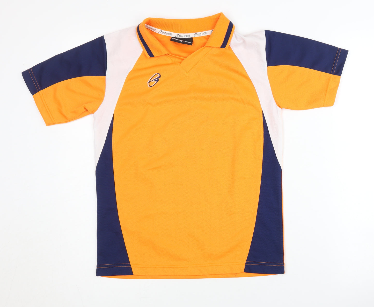 Ego Sport Boys Orange Polo Shirt 16 Years