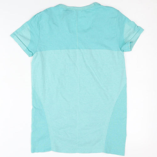 H&M Sport Women's Blue Gym T-Shirt Size 8