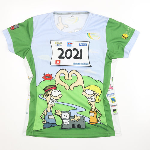 S.Cool Sports Unisex Multicoloured Running T-Shirt M