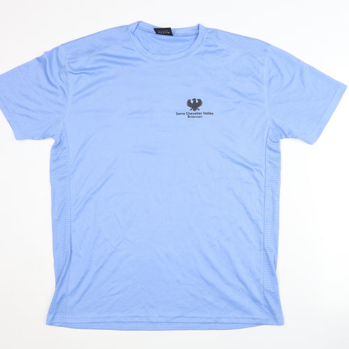 Acqua Royal Men's Blue T-Shirt XL for Running