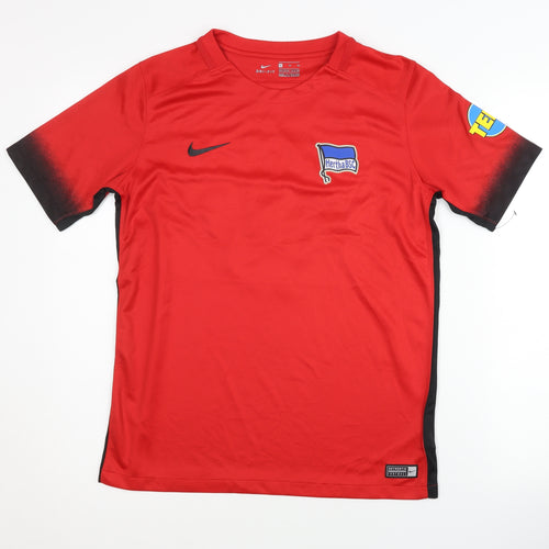 Nike Boys Red XL Football Jersey T-Shirt