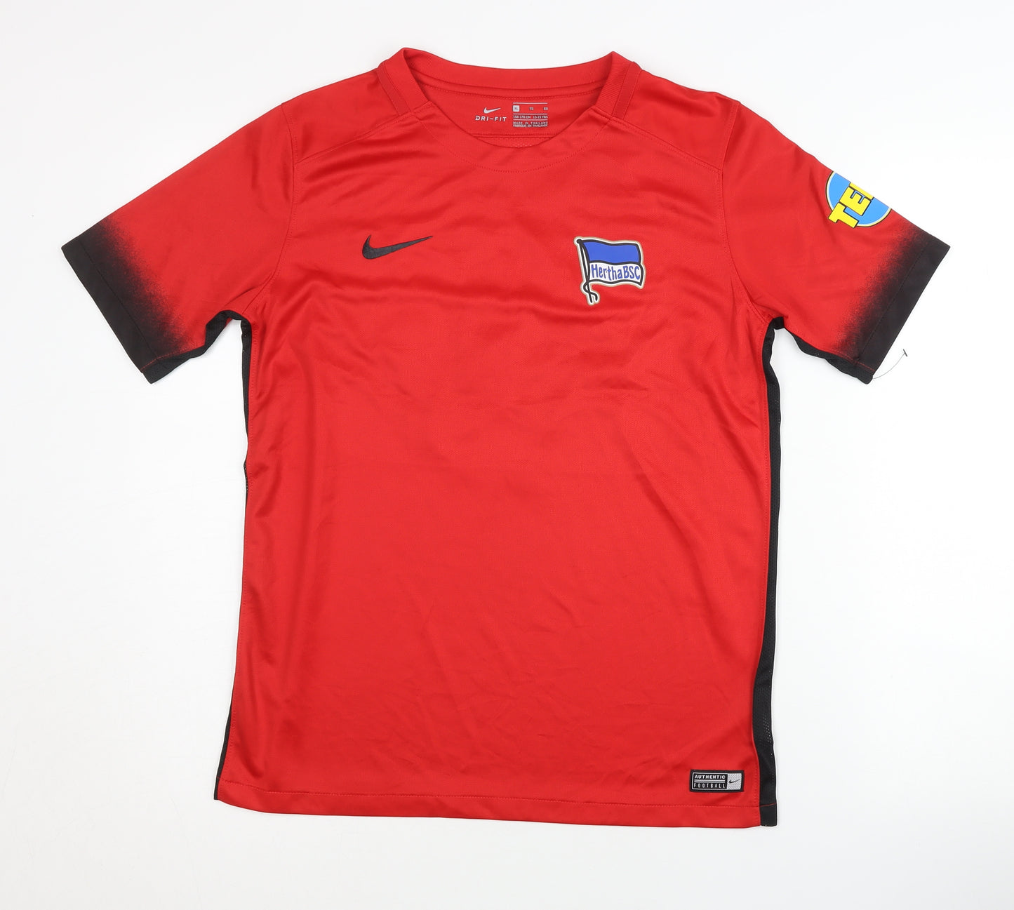 Nike Boys Red XL Football Jersey T-Shirt