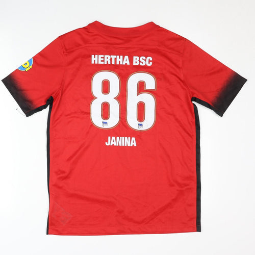 Nike Boys Red XL Football Jersey T-Shirt