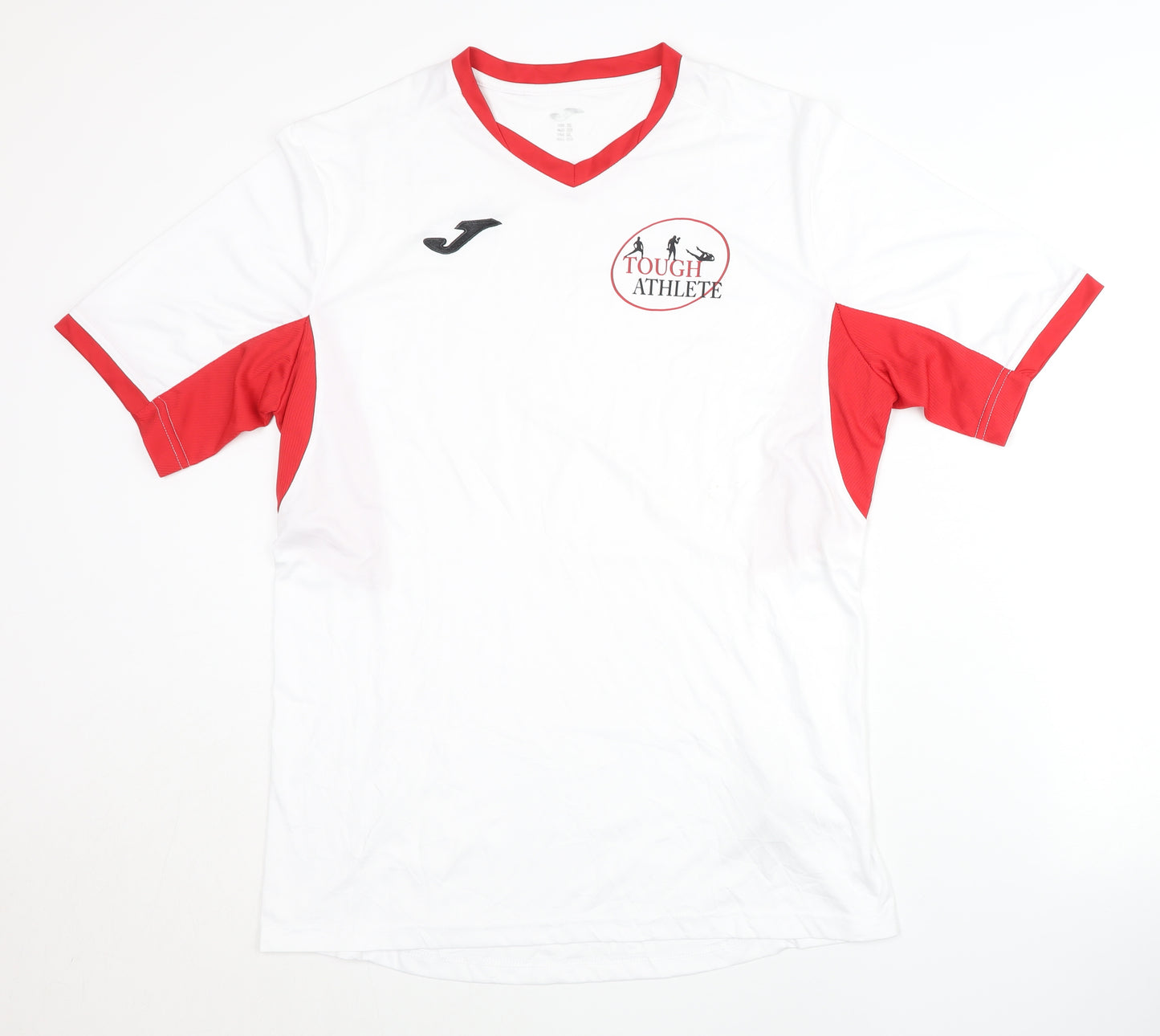 Joma Men's White XL V-Neck Activewear Top