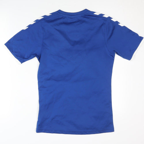 Hummel Boys Blue Sports Jersey T-Shirt 16 Years