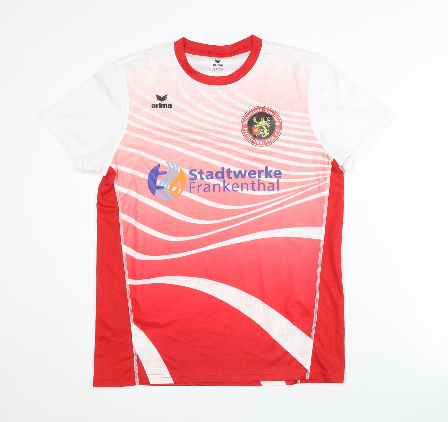 Erima Unisex Red Football Jersey Shirt S