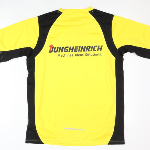 James & Nicholson Men's Yellow Medium T-Shirt