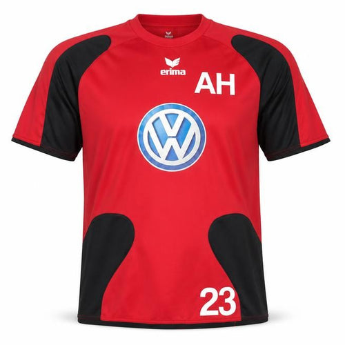 Erima Men's Red Football Jersey T-Shirt M