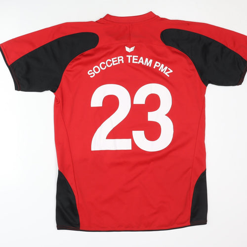 Erima Men's Red Football Jersey T-Shirt M