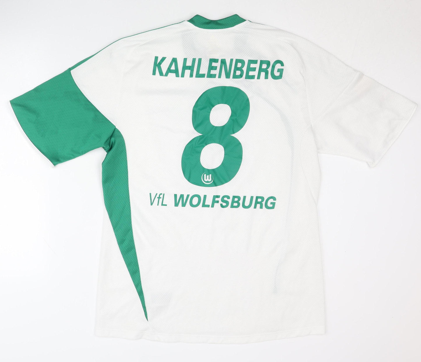 Adidas Men's Medium White Green Football Jersey