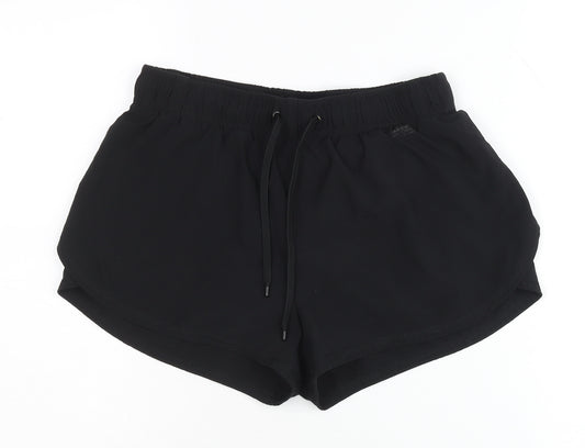 H&M Women Black Athletic Shorts Size 6