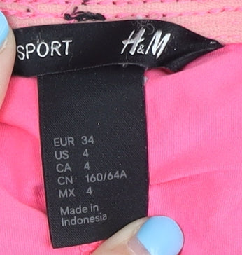 H&M Women Black Athletic Shorts Size 6