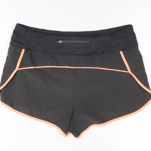 H&M Women Black Running Shorts, S