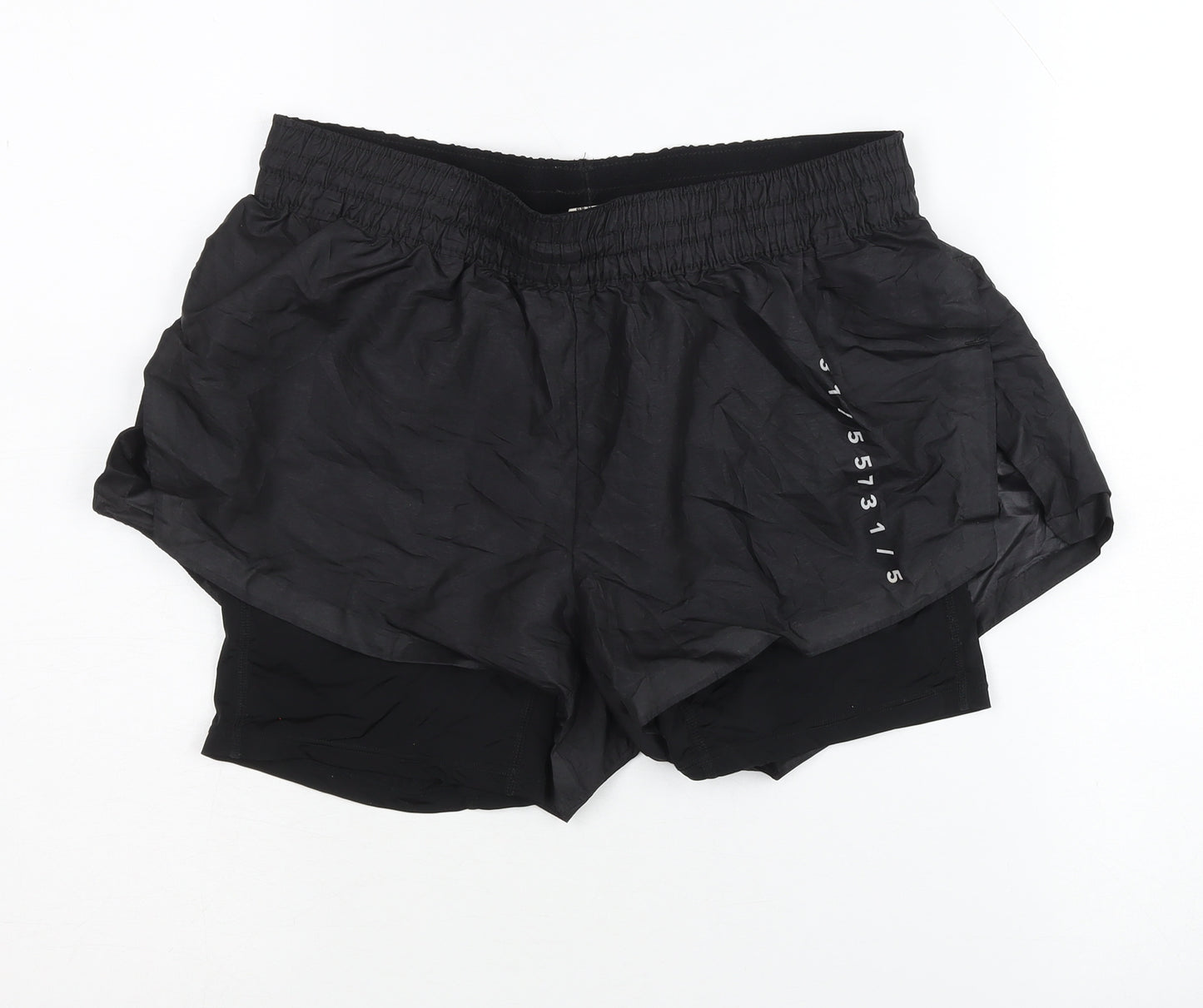 H&M Women's Black Athletic Shorts Size 8