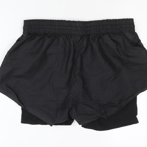 H&M Women's Black Athletic Shorts Size 8