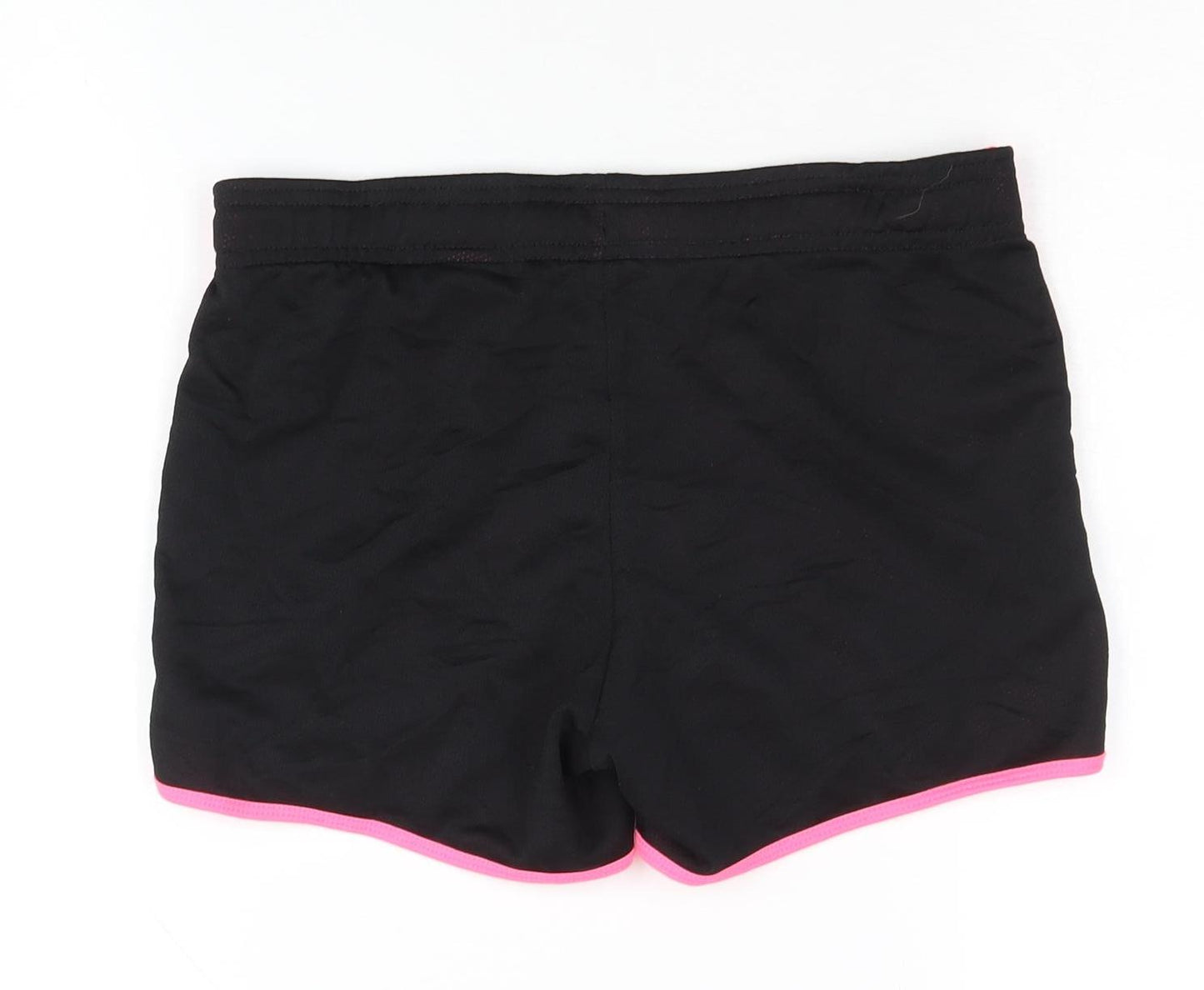 H&M Girls Black Activewear Shorts 8-9 Years