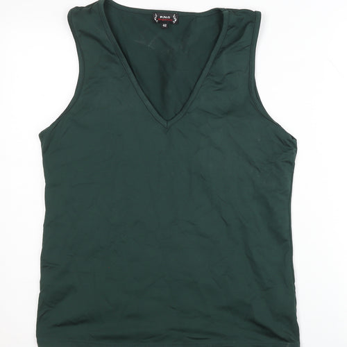 P.N.O Premium Women's Green Tank Top Size 14