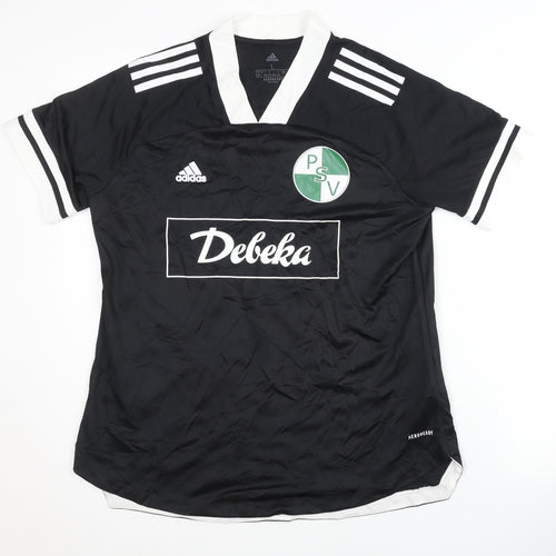 Adidas Unisex Black L Football Jersey T-Shirt