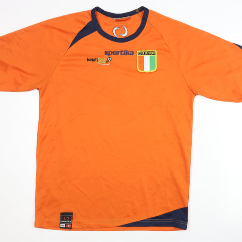 Sportika Men's Orange Football Jersey M