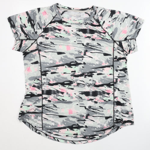 Athleta Women's Camouflage Gym T-Shirt L